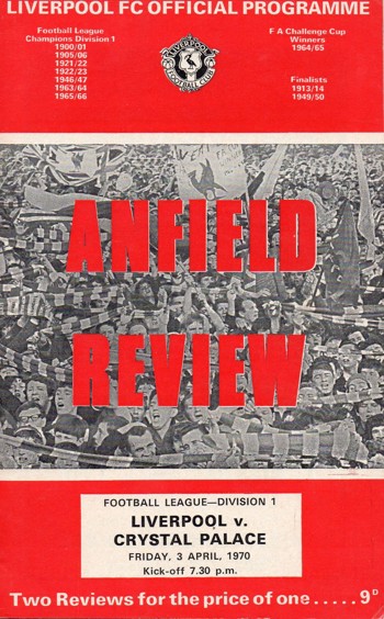 Match programme